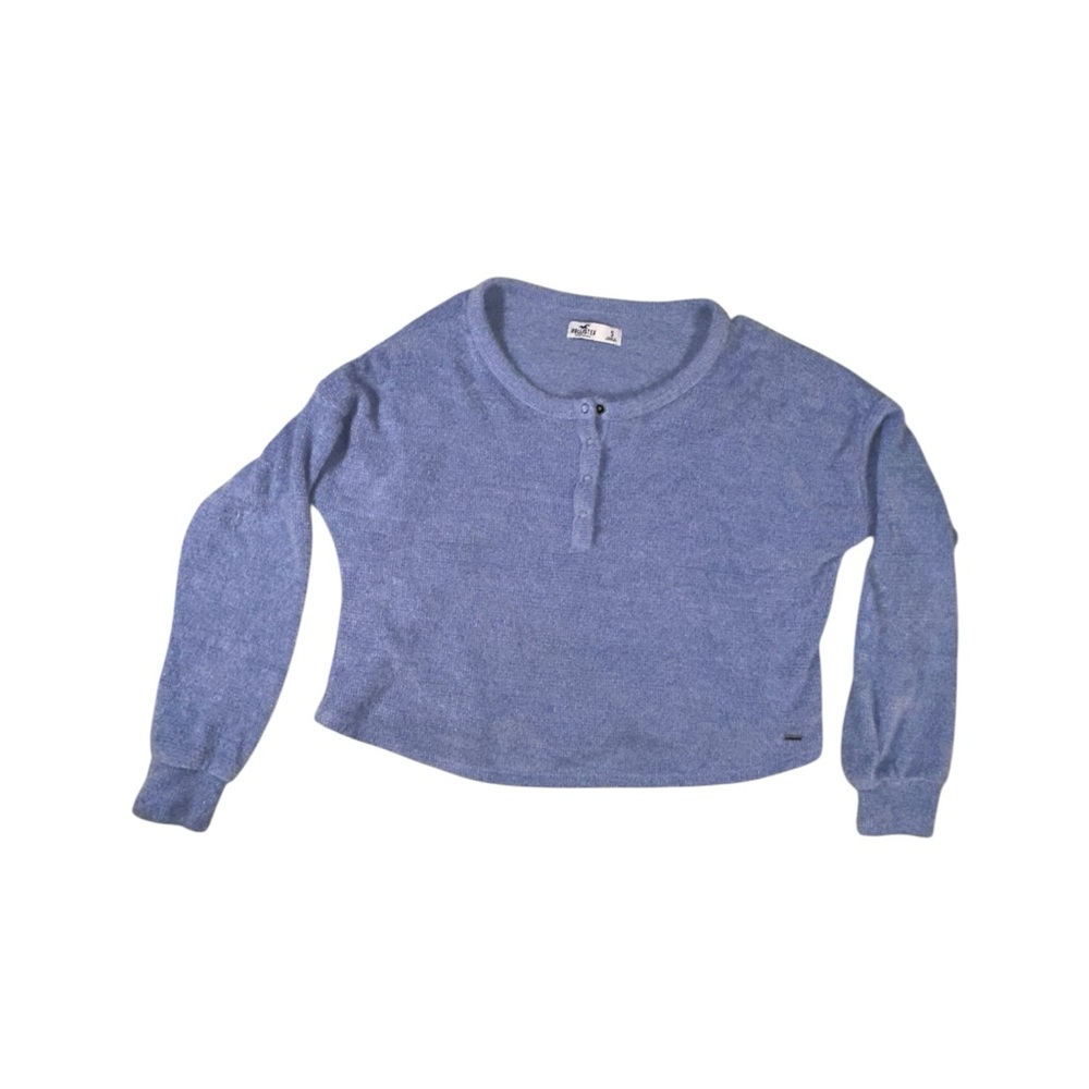 Hollister Blue Crew Neck Sweater
